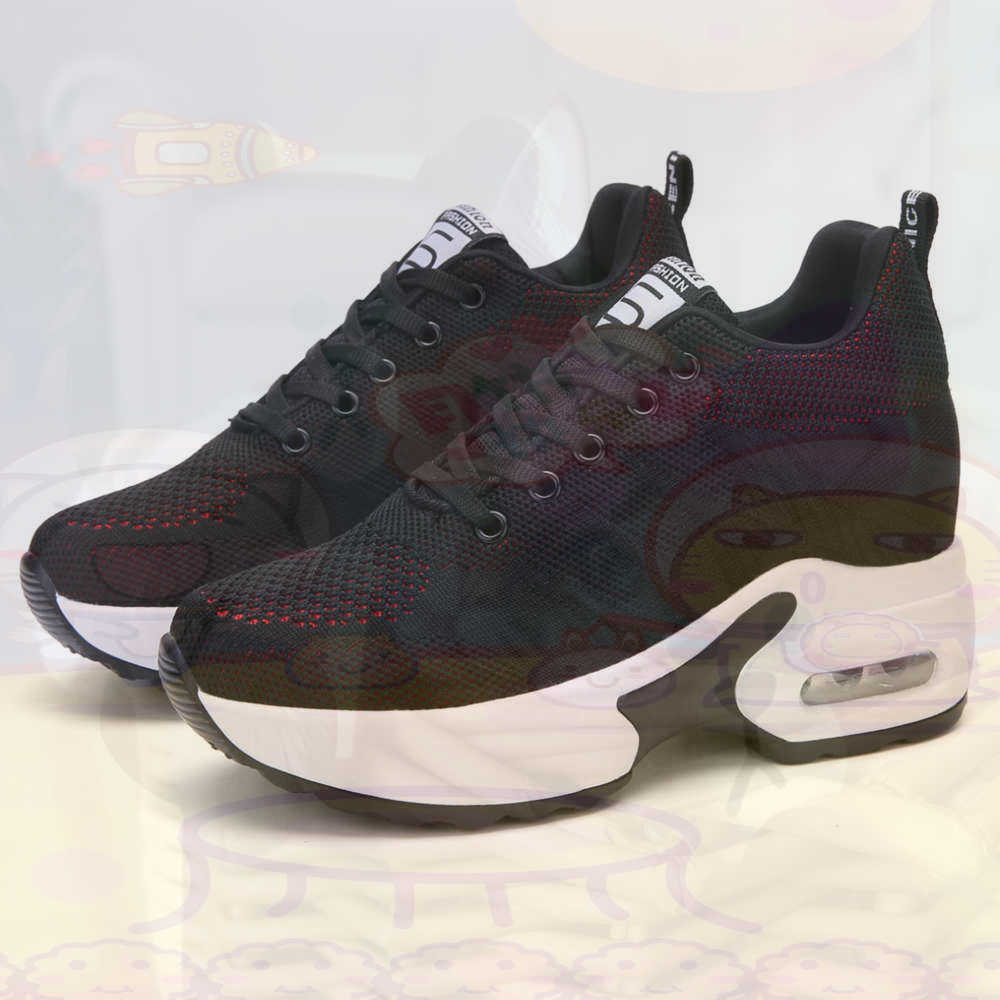 Italy Fashion Street - Czerwony Rozmiar 36 Buty Kobieta Tenis