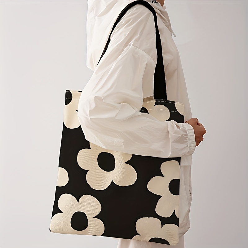 Tote Bag Canvas Print - Torba na zakupy z nadrukiem żółtych