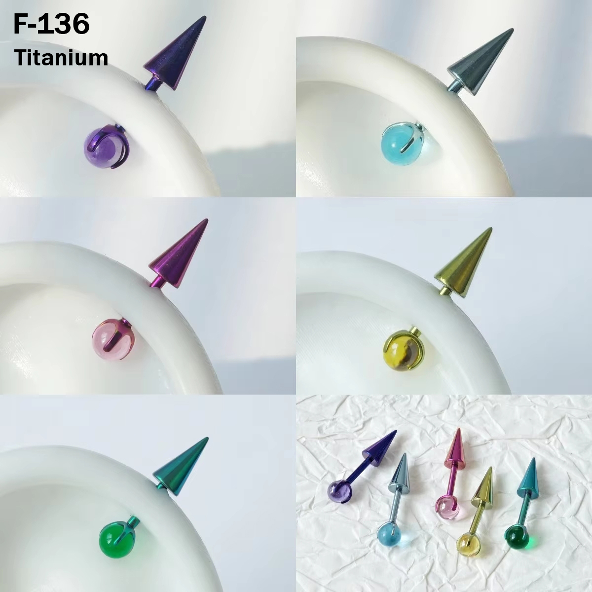 Street Fashion Earrings - Kolczyki w stylu INS, unikalne, podwójne,