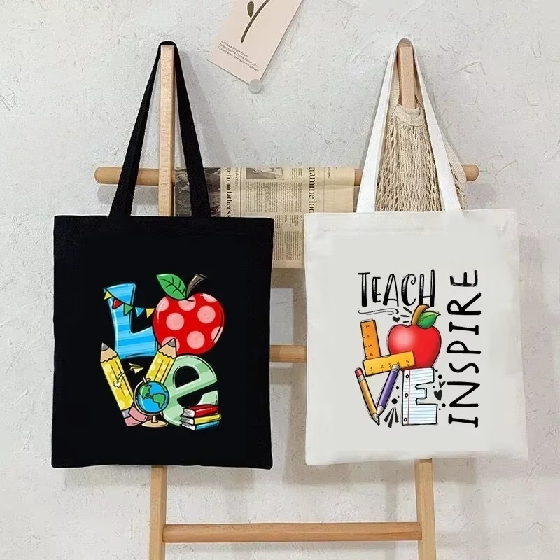 Tote Bag Canvas Print - Damska płócienna torba na ramię z