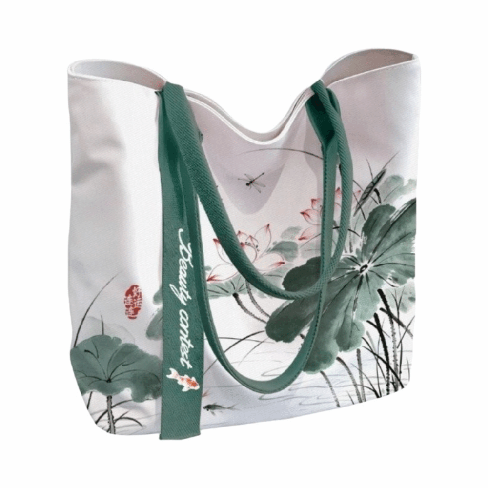 Tote Bag Canvas Print - Wytrzymała torba płócienna z chińskim motywem