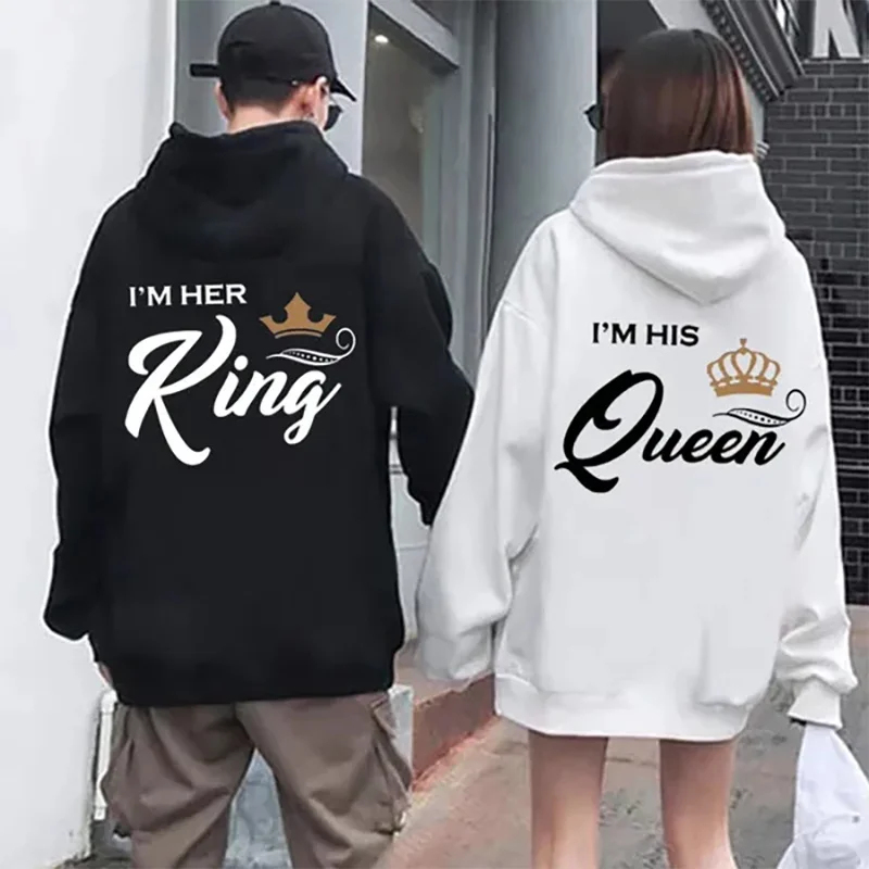 Queen Street Fashion - Bluza z długim rękawem dla par