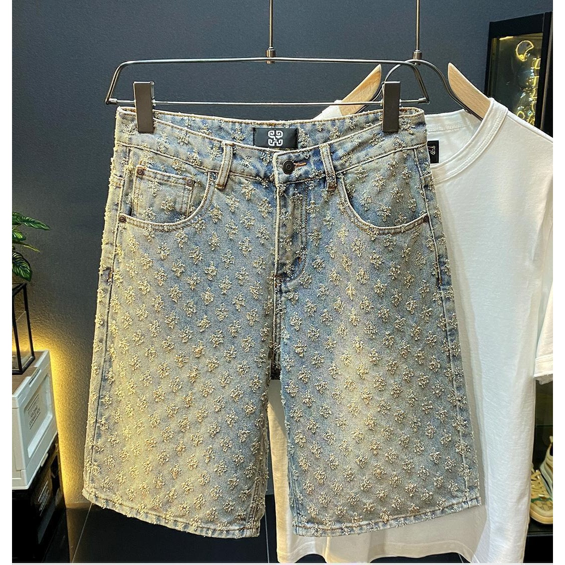 Street Fashion Jeans - Letnie dżinsowe szorty męskie w stylu