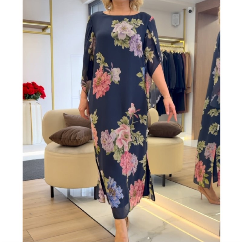 Italy Fashion Street - Nowa Modna Sukienka Koszulowa Letnia Damska