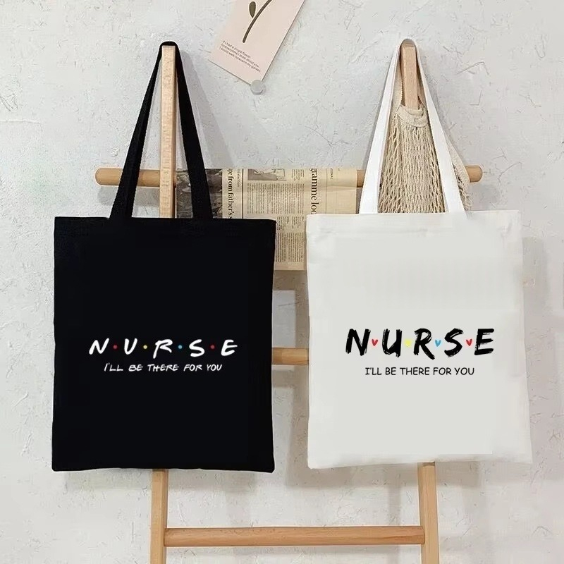 Tote Bag Canvas Print - Torba płócienna dla pielęgniarek, torba na