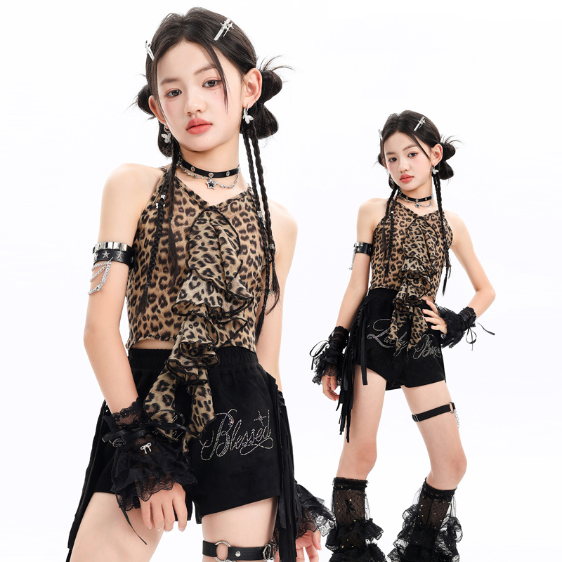 Street Fashion Outfit Girl - Stroje do jazzu dla dziewczyn, kostiumy