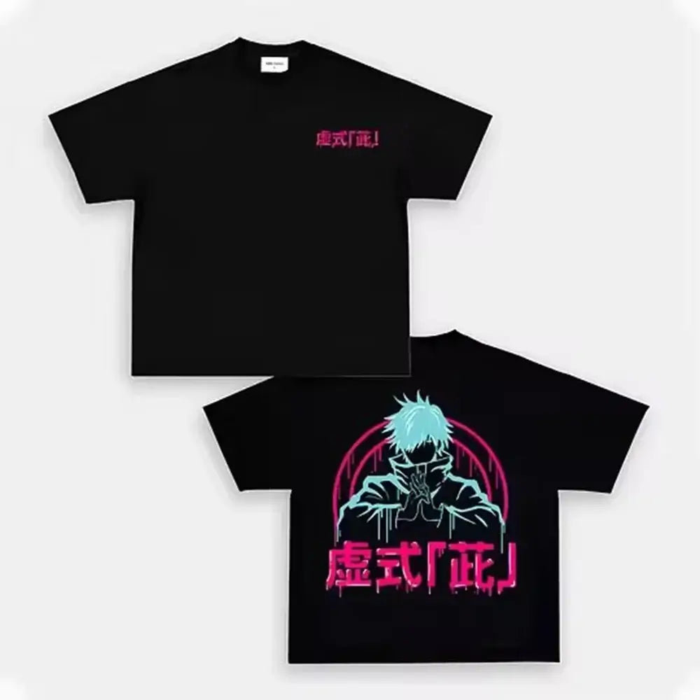 Street Fashion Anime - Koszulka Jujutsu Kaisen z grafiką anime,