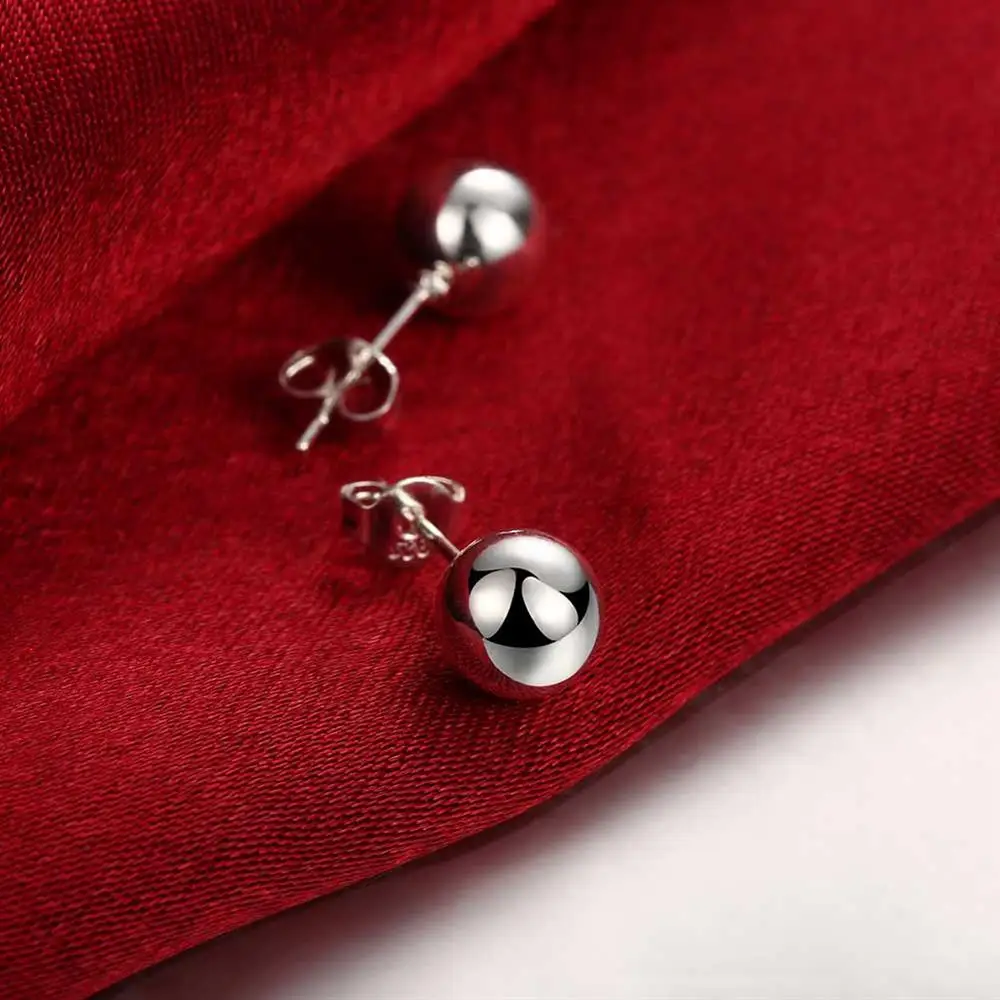 925 Sterling Silver klasyczne  – Street Fashion Earrings recenzja i cena