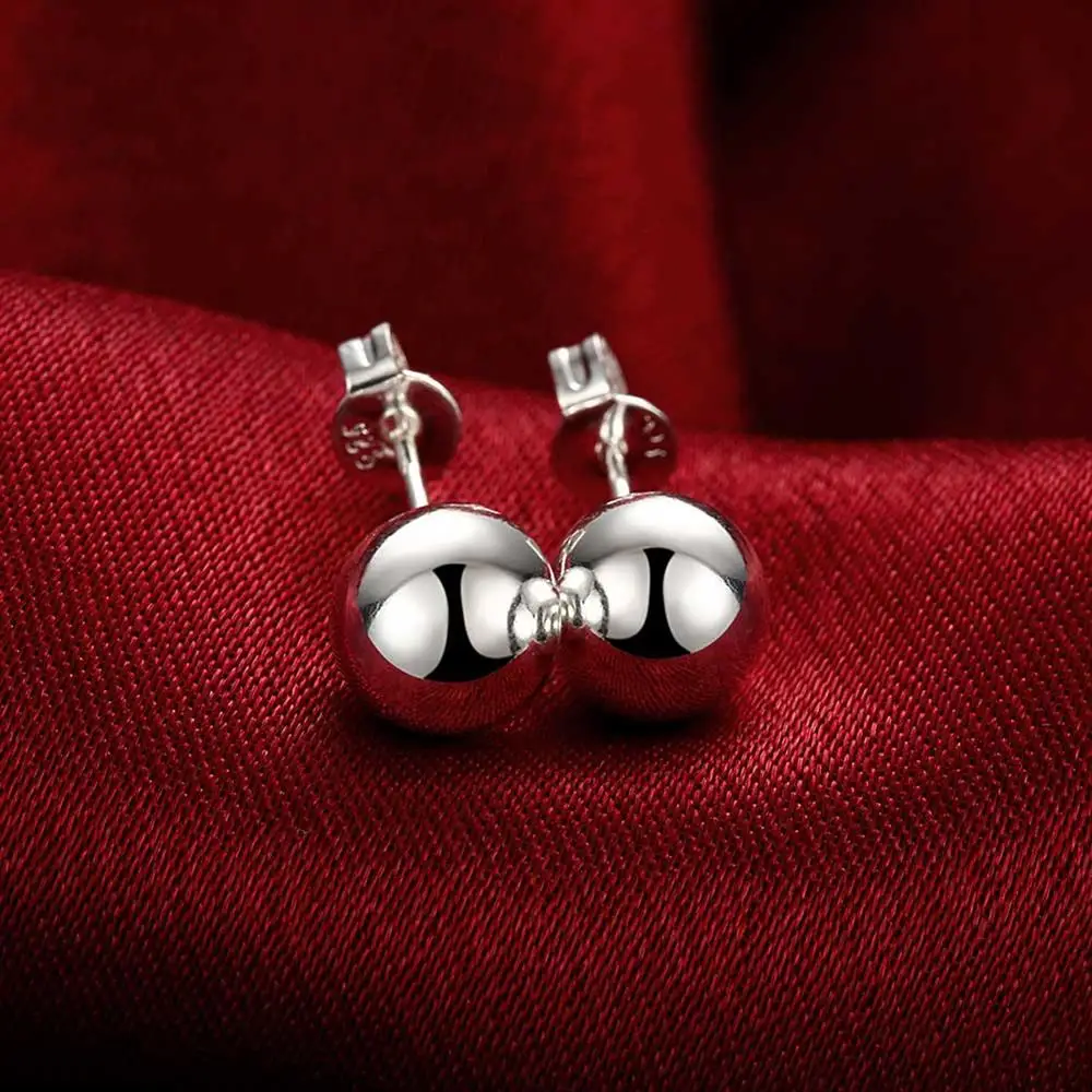 925 Sterling Silver klasyczne  – Street Fashion Earrings recenzja i cena