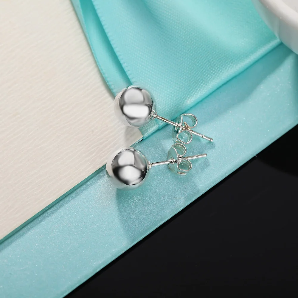 925 Sterling Silver klasyczne  – Street Fashion Earrings recenzja i cena