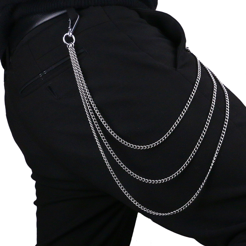 1PC Długi brelok ze stali nier – Street Fashion Goth recenzja i cena