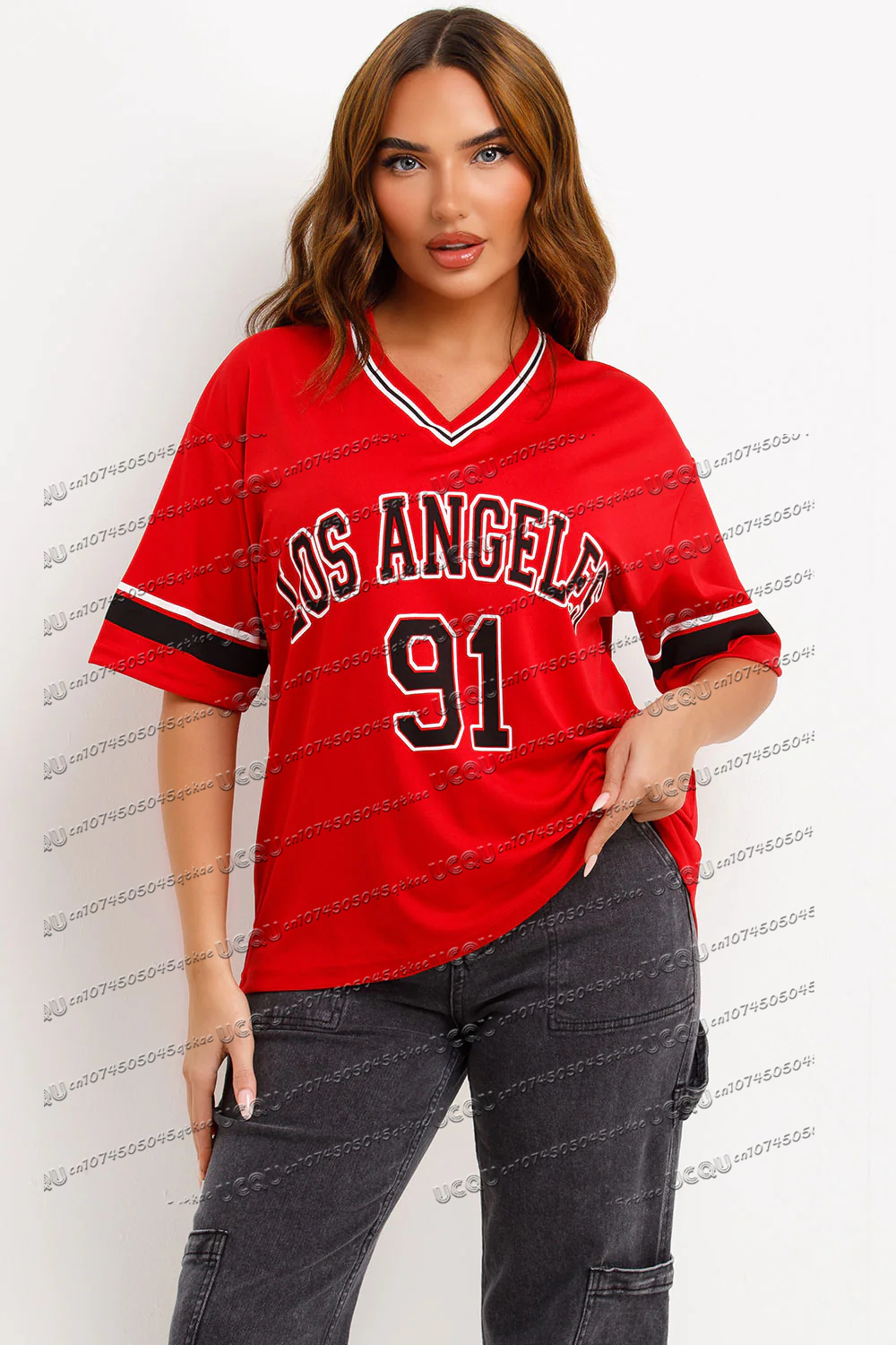 Letnia damska koszulka sportow – Street Fashion Los Angeles recenzja i cena