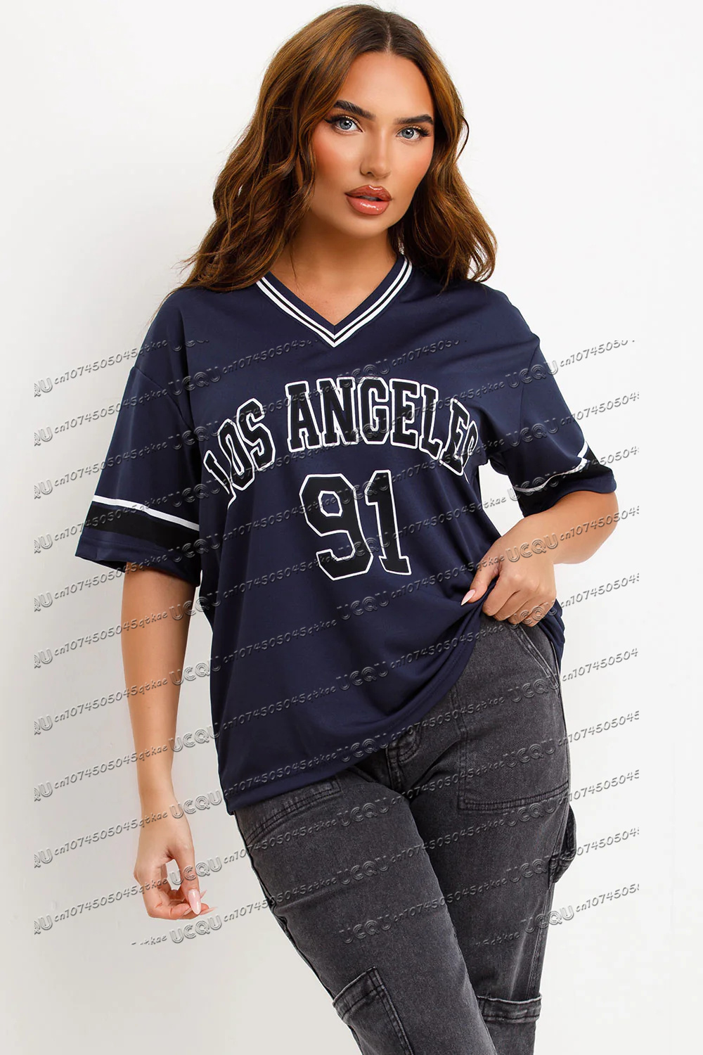 Letnia damska koszulka sportow – Street Fashion Los Angeles recenzja i cena
