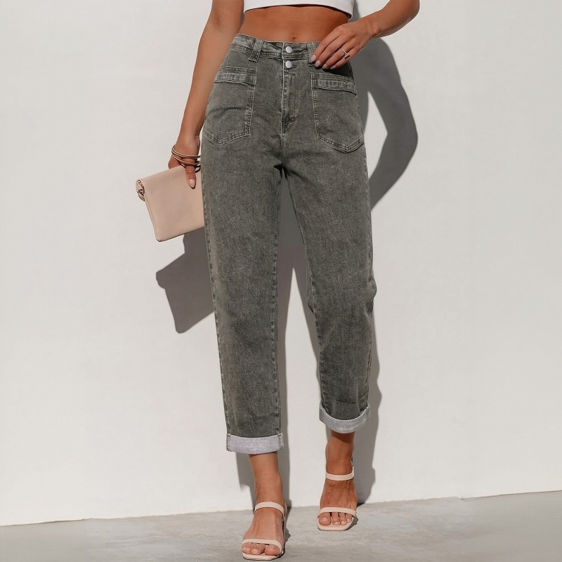 Damskie jeansy plus size w sty – Street Fashion American recenzja i cena