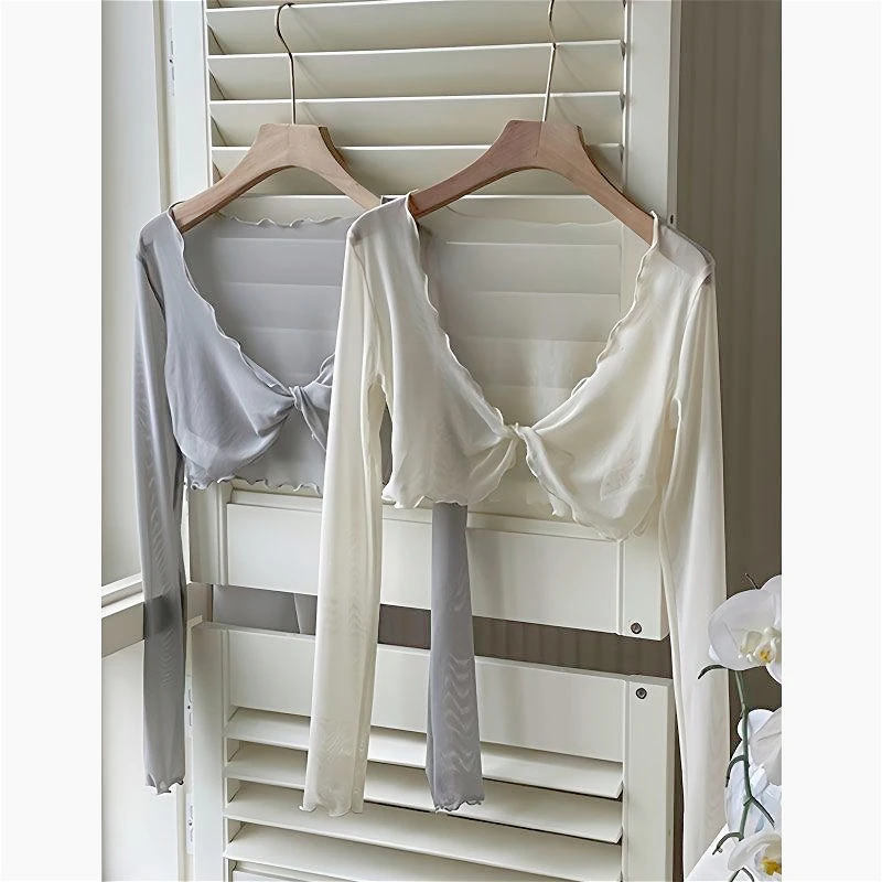 Damska siateczkowa bluzka bale – Mesh Top Layering recenzja i cena