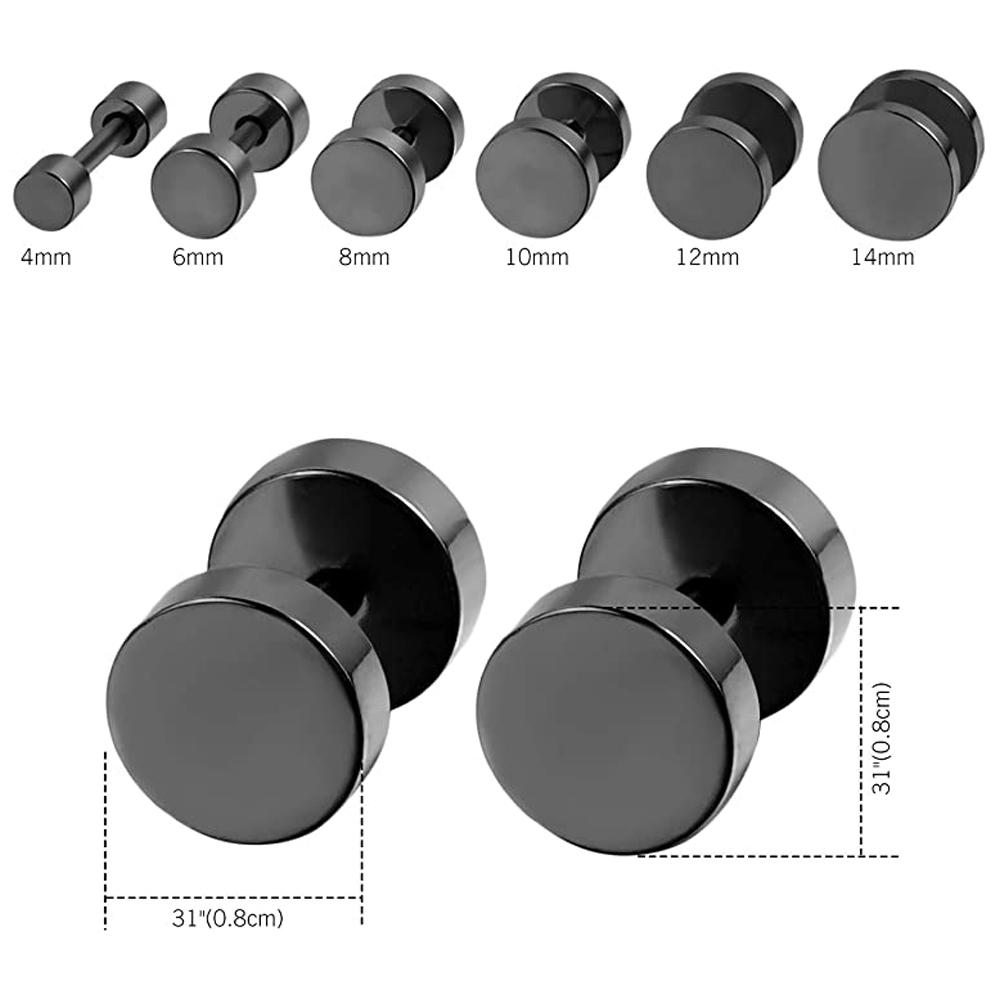 2-częściowe punkowe kolczyki z – Street Fashion Earrings recenzja i cena