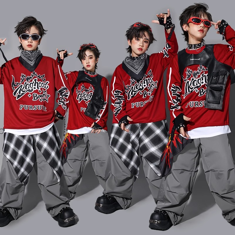 Chłopięce bluzy K-pop, modne k – Street Fashion Show recenzja i cena