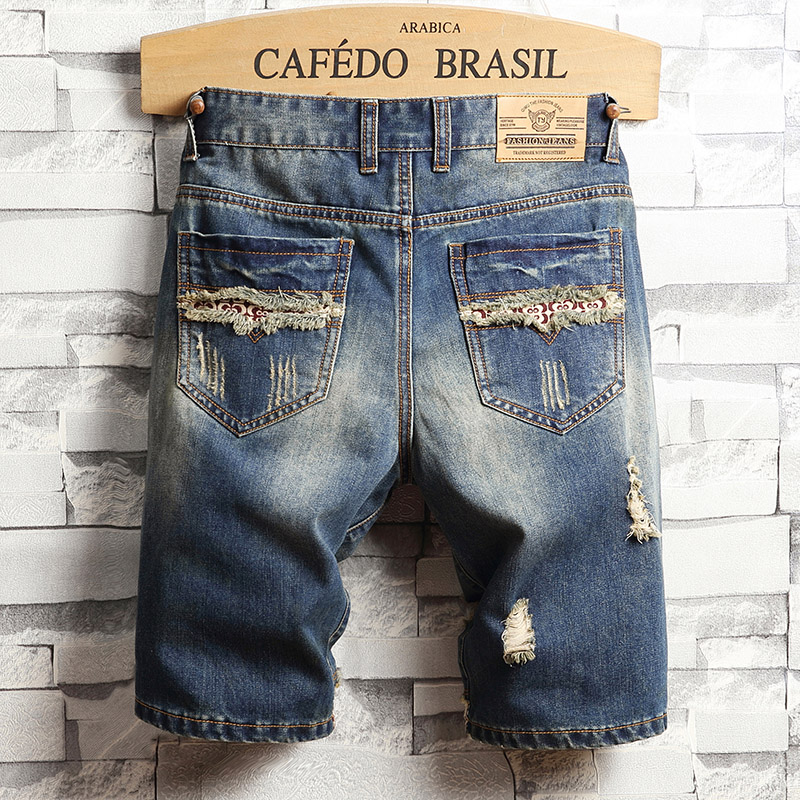 Podarte dżinsowe szorty hip-ho – Distressed Jean Rip recenzja i cena