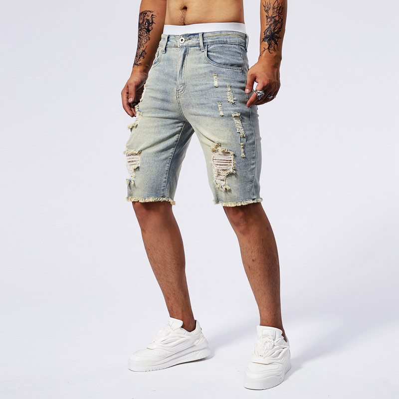 2023 letnie nowe męskie zgrywa – Street Fashion Jeans recenzja i cena