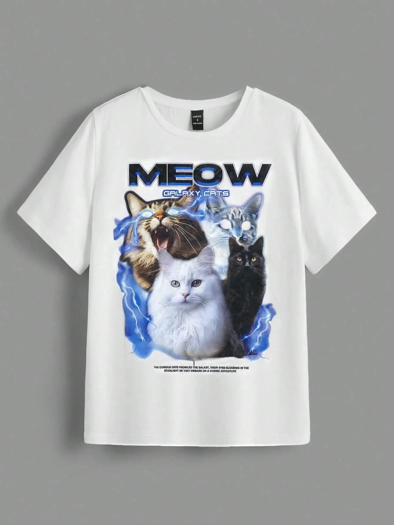 T-Shirt damski Vintage śmieszn – Fashion Street Cat recenzja i cena