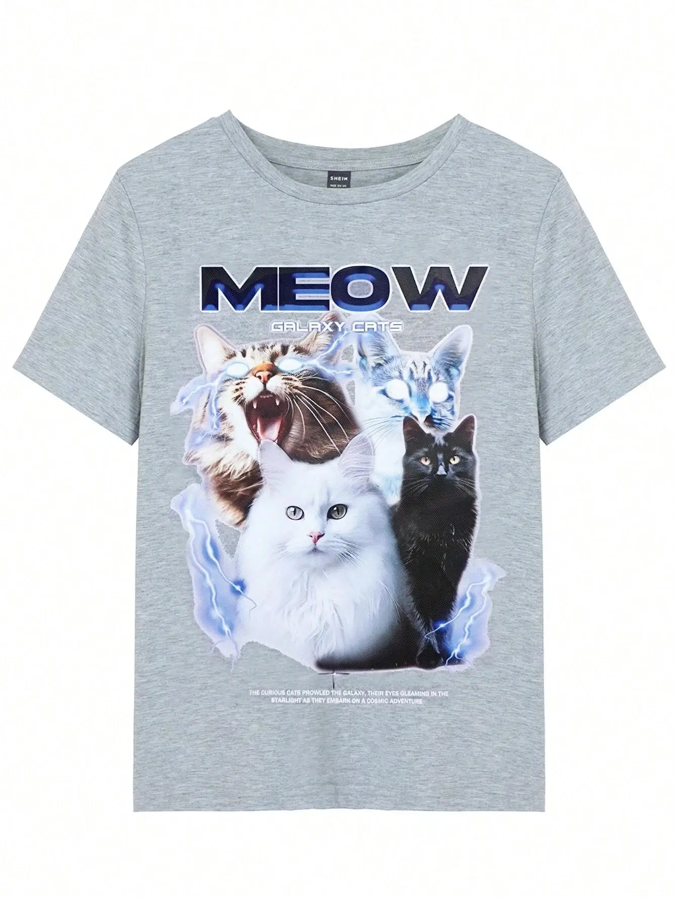 T-Shirt damski Vintage śmieszn – Fashion Street Cat recenzja i cena