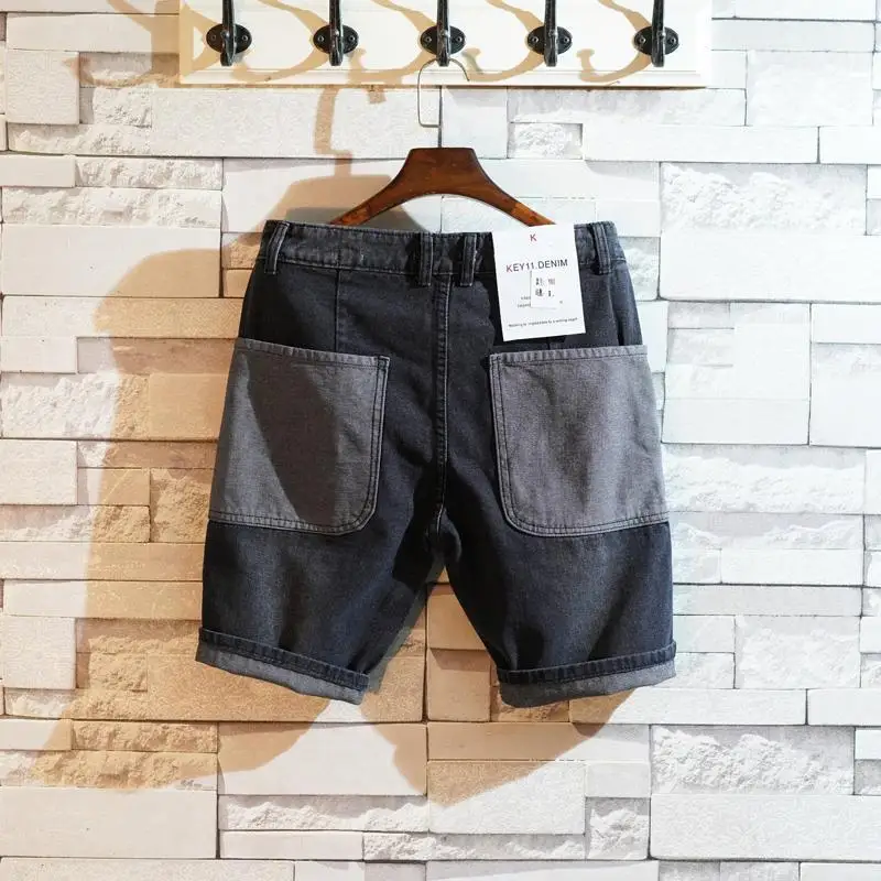 Luźne Proste Krótkie Jeansy Mę – Street Fashion Jeans recenzja i cena