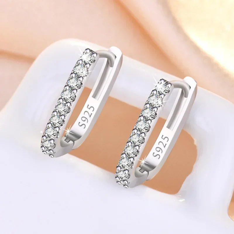 Wysokiej jakości 925 Sterling  – Street Fashion Earrings recenzja i cena