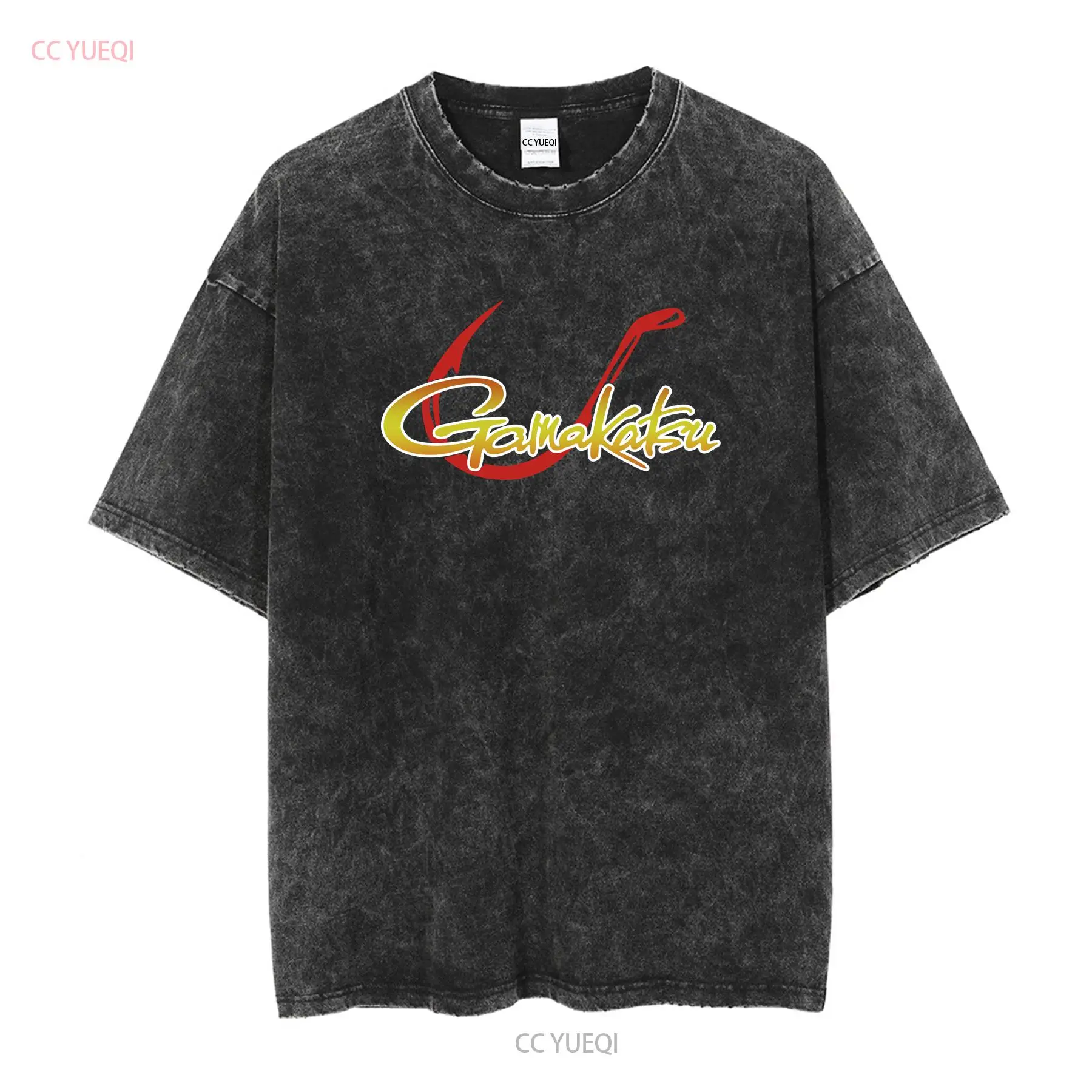 Gamakatsu Fishing Logo Męska k – Street Fashion Logo recenzja i cena