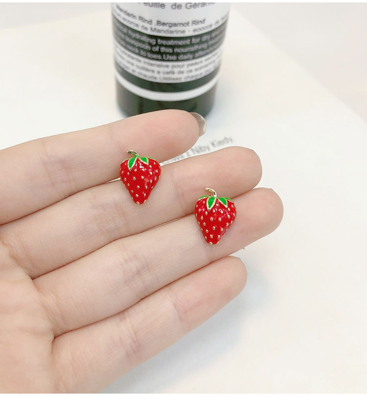 Akrylowe kolczyki z truskawkam – Street Fashion Earrings recenzja i cena