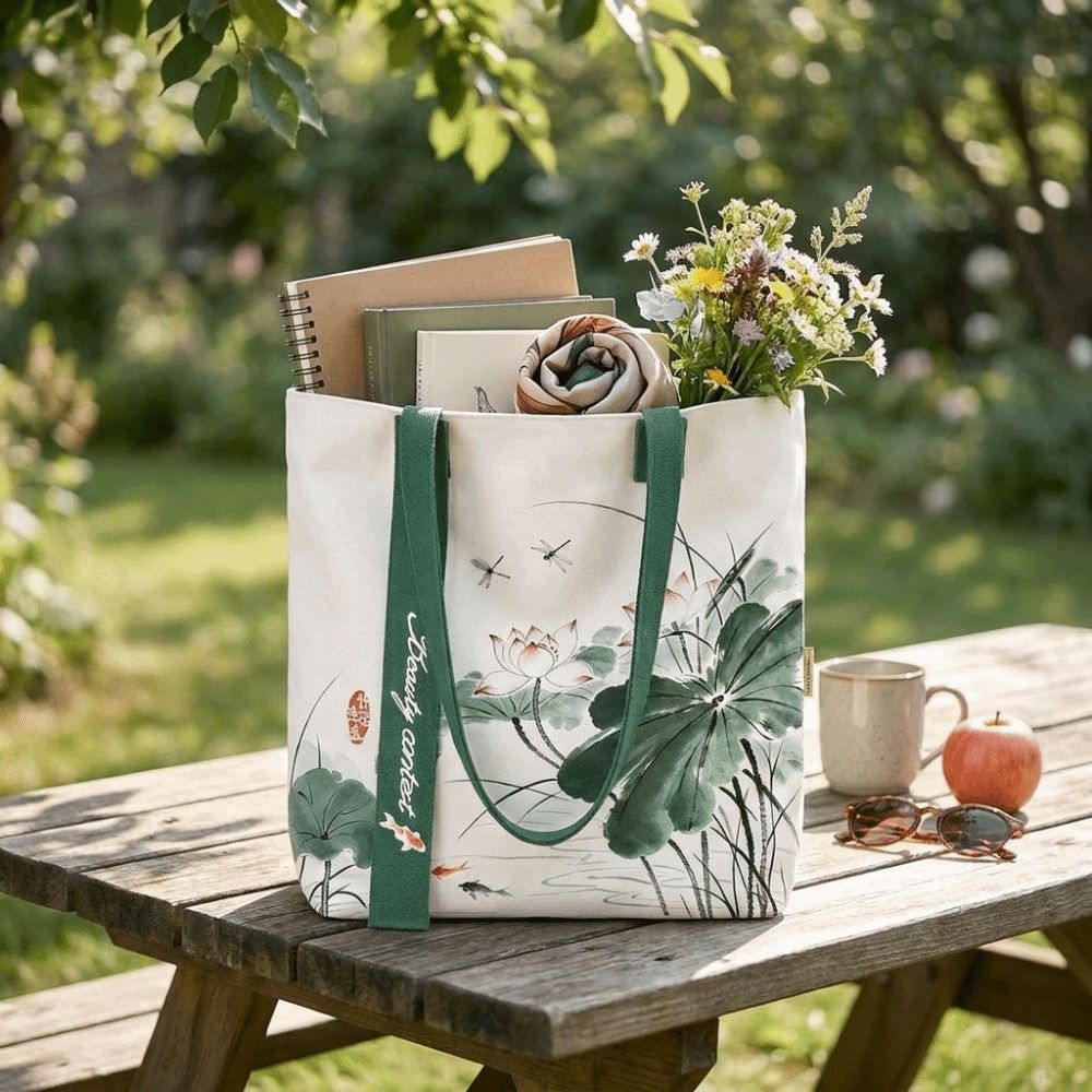 Wytrzymała torba płócienna z c – Tote Bag Canvas Print recenzja i cena