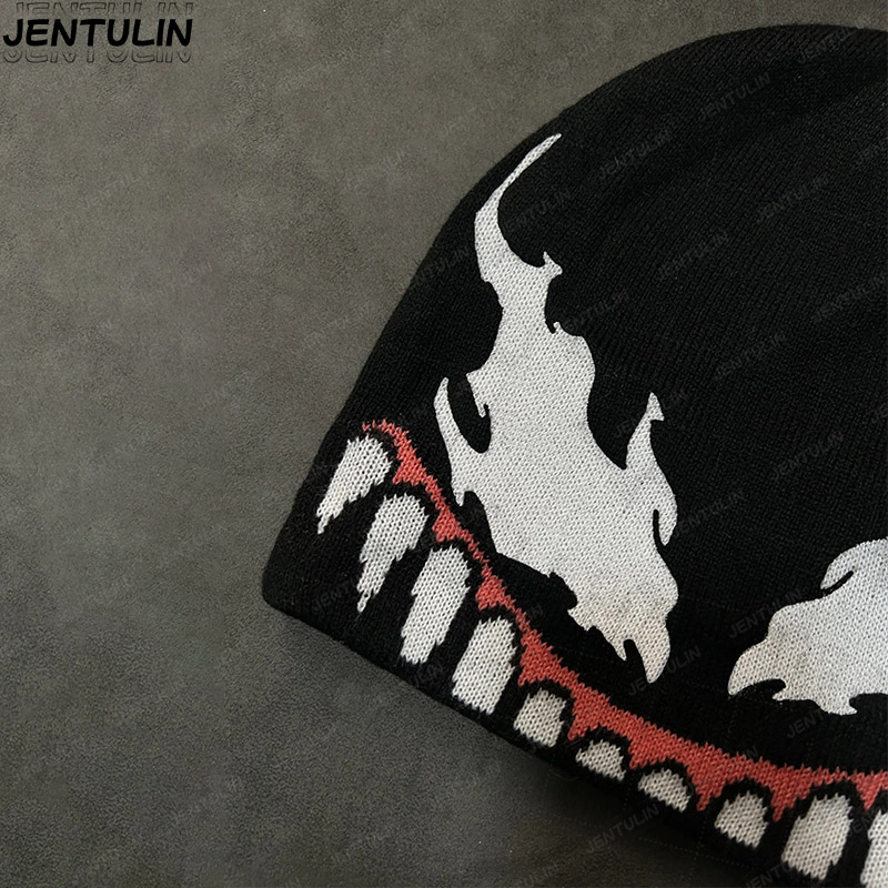 Modne czapki beanie w stylu Y2 – Street Fashion Goth recenzja i cena