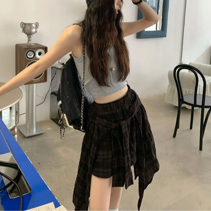 Modne nieregularne vintage'owe – Korean Street Fashion Female recenzja i cena