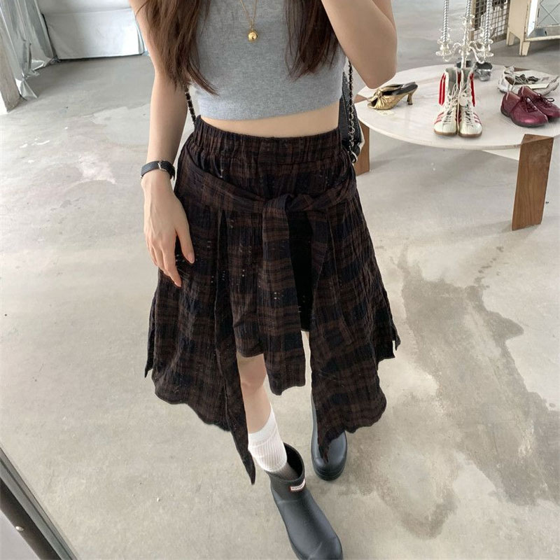 Modne nieregularne vintage'owe – Korean Street Fashion Female recenzja i cena