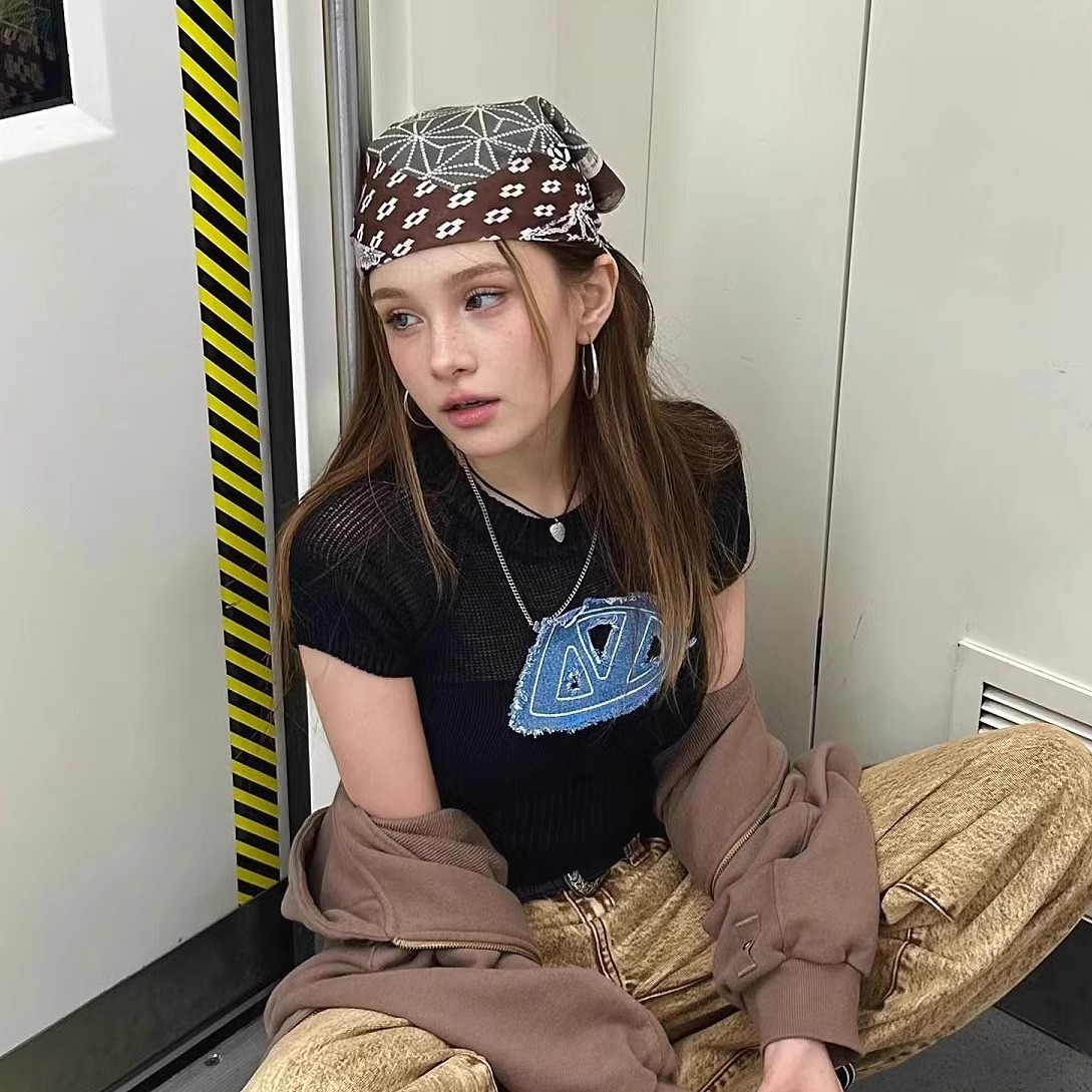 Retro Amerykańska Apaszka Opas – Street Fashion American recenzja i cena
