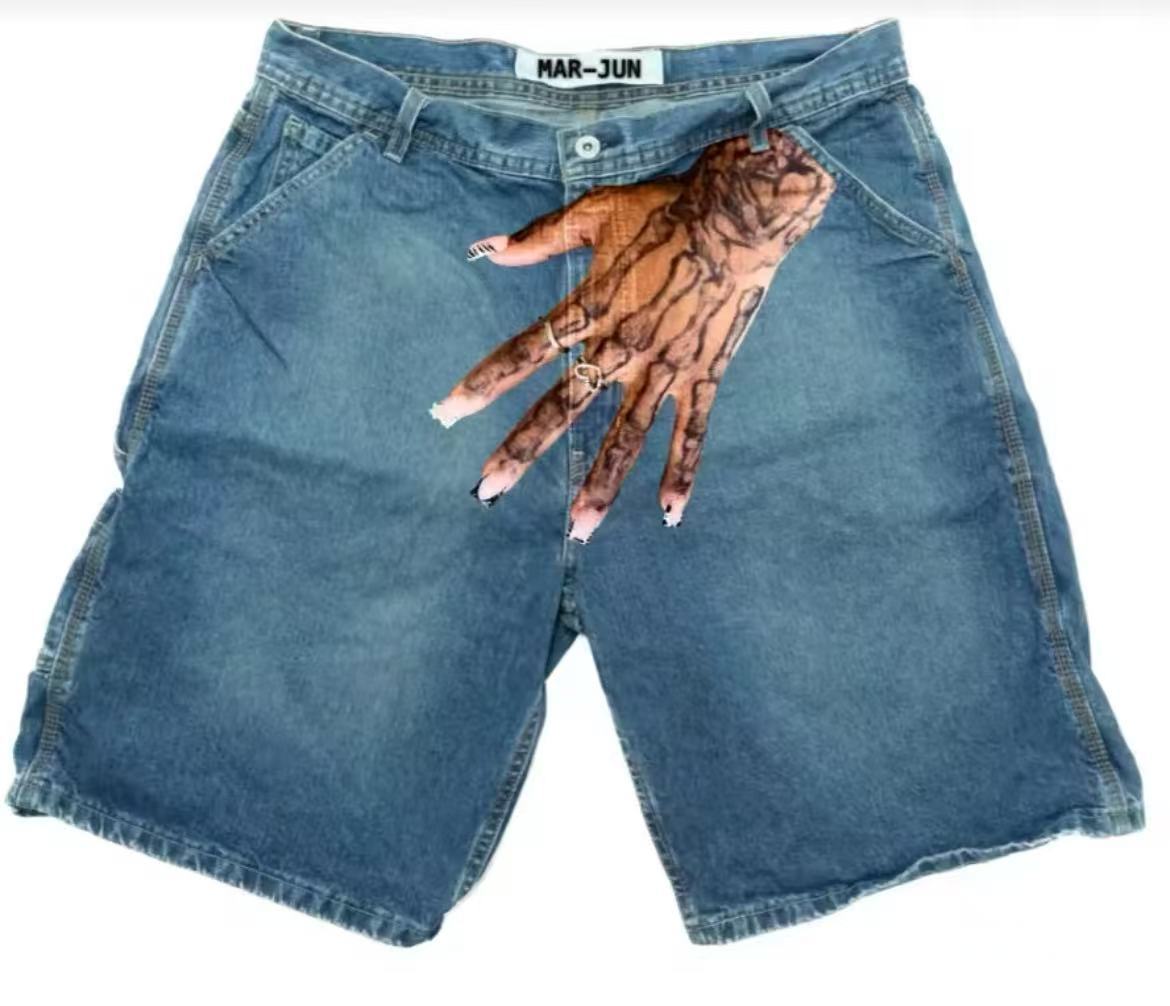 Szorty jeansowe Deeptown Y2k V – Street Fashion Jeans recenzja i cena