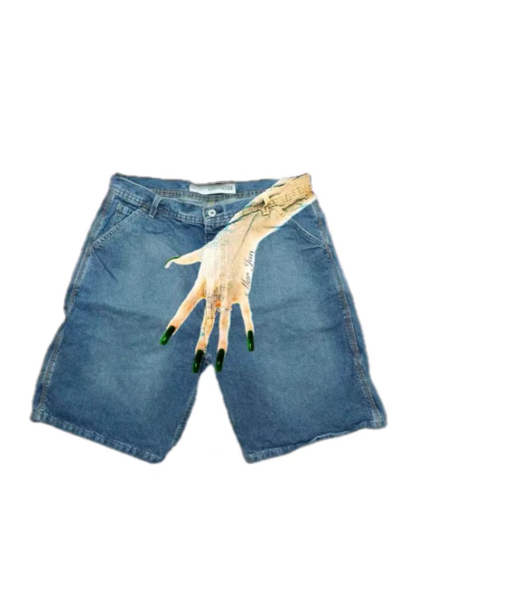 Szorty jeansowe Deeptown Y2k V – Street Fashion Jeans recenzja i cena