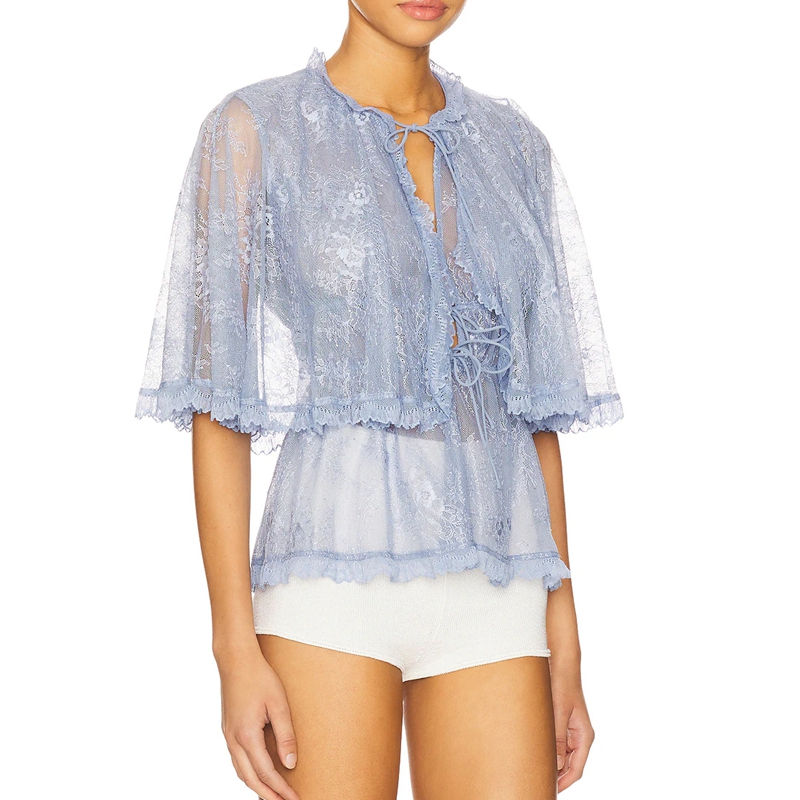 Elegancka damska prześwitująca – Mesh Top Layering recenzja i cena