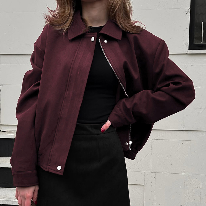 Kurtka damska zamszowa jesień- – Street Fashion Fall 2025 recenzja i cena