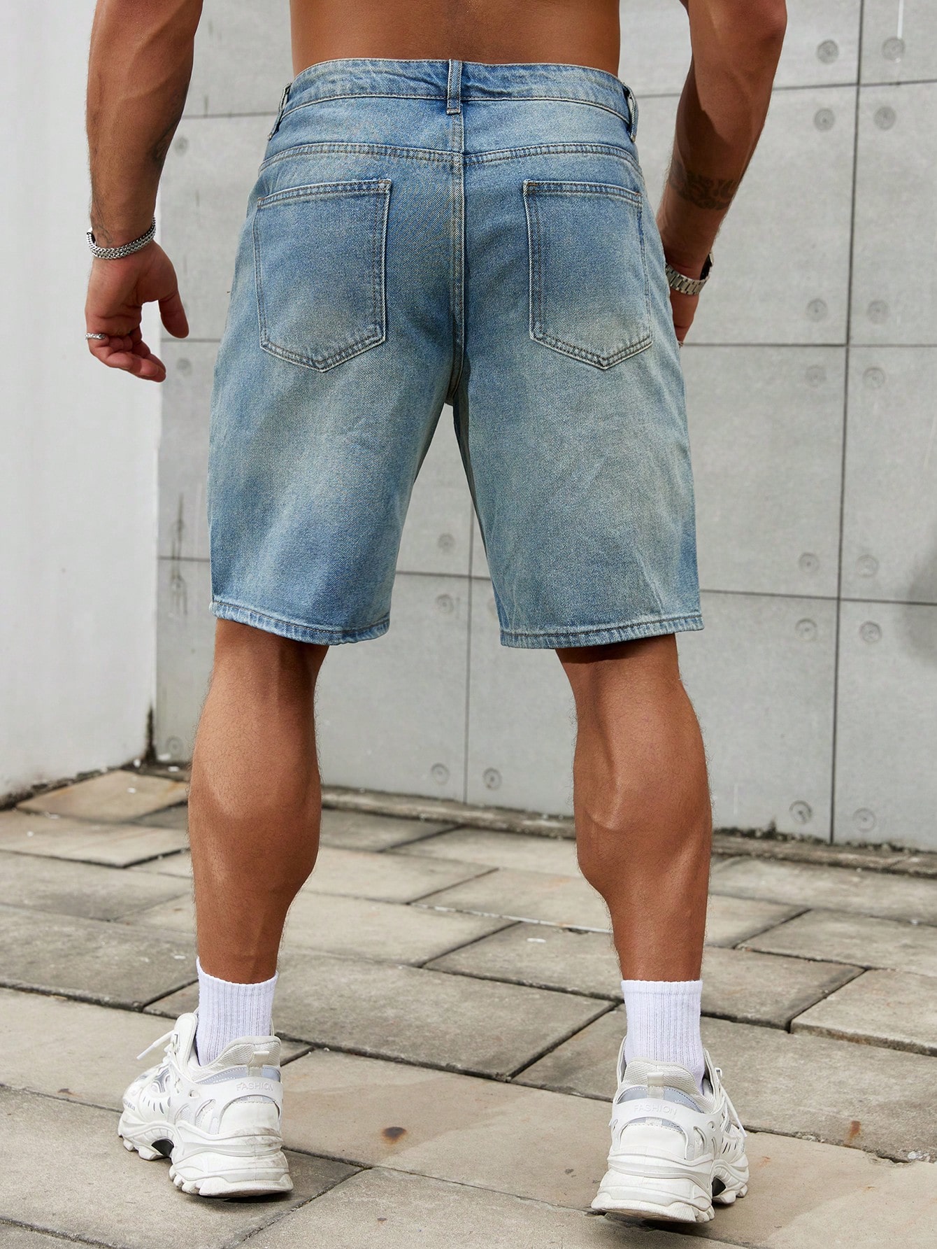 Nowa moda męska podarta krótka – Street Fashion Jeans recenzja i cena