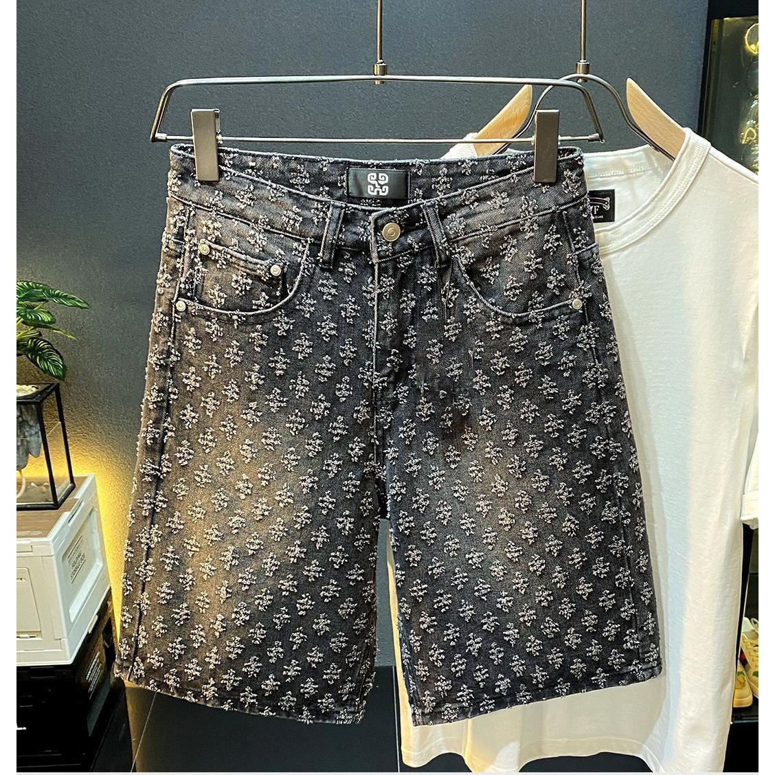 Letnie dżinsowe szorty męskie  – Street Fashion Jeans recenzja i cena