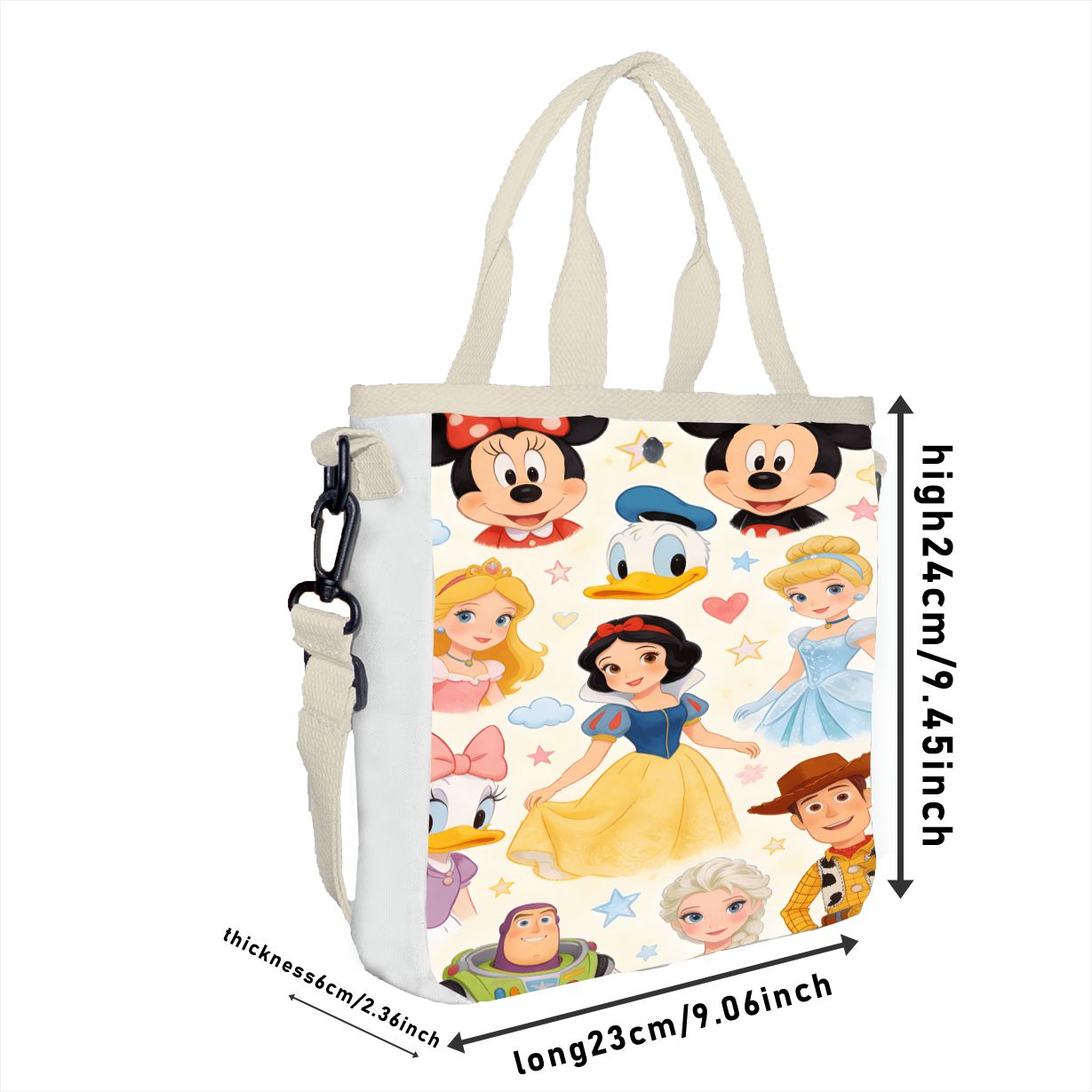 Wielofunkcyjna torba księżnicz – Tote Bag Canvas Print recenzja i cena