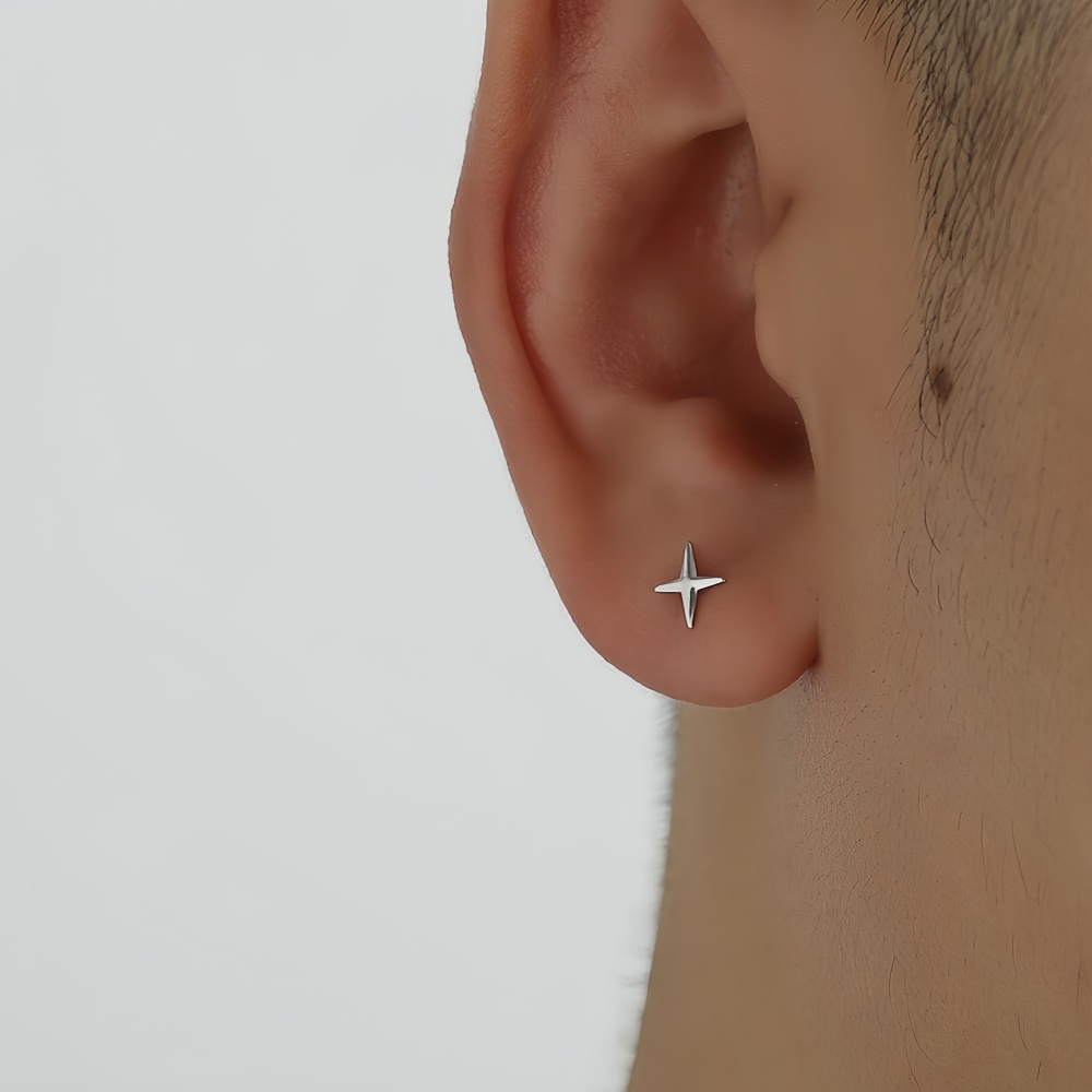 Proste kolczyki sztyfty z krzy – Street Fashion Earrings recenzja i cena