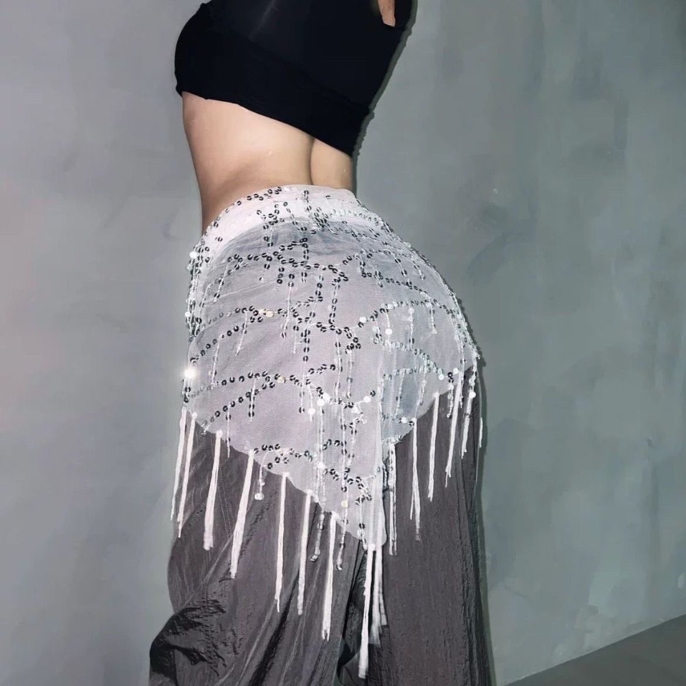 Moda cekiny pas do tańca brzuc – Street Fashion Show recenzja i cena