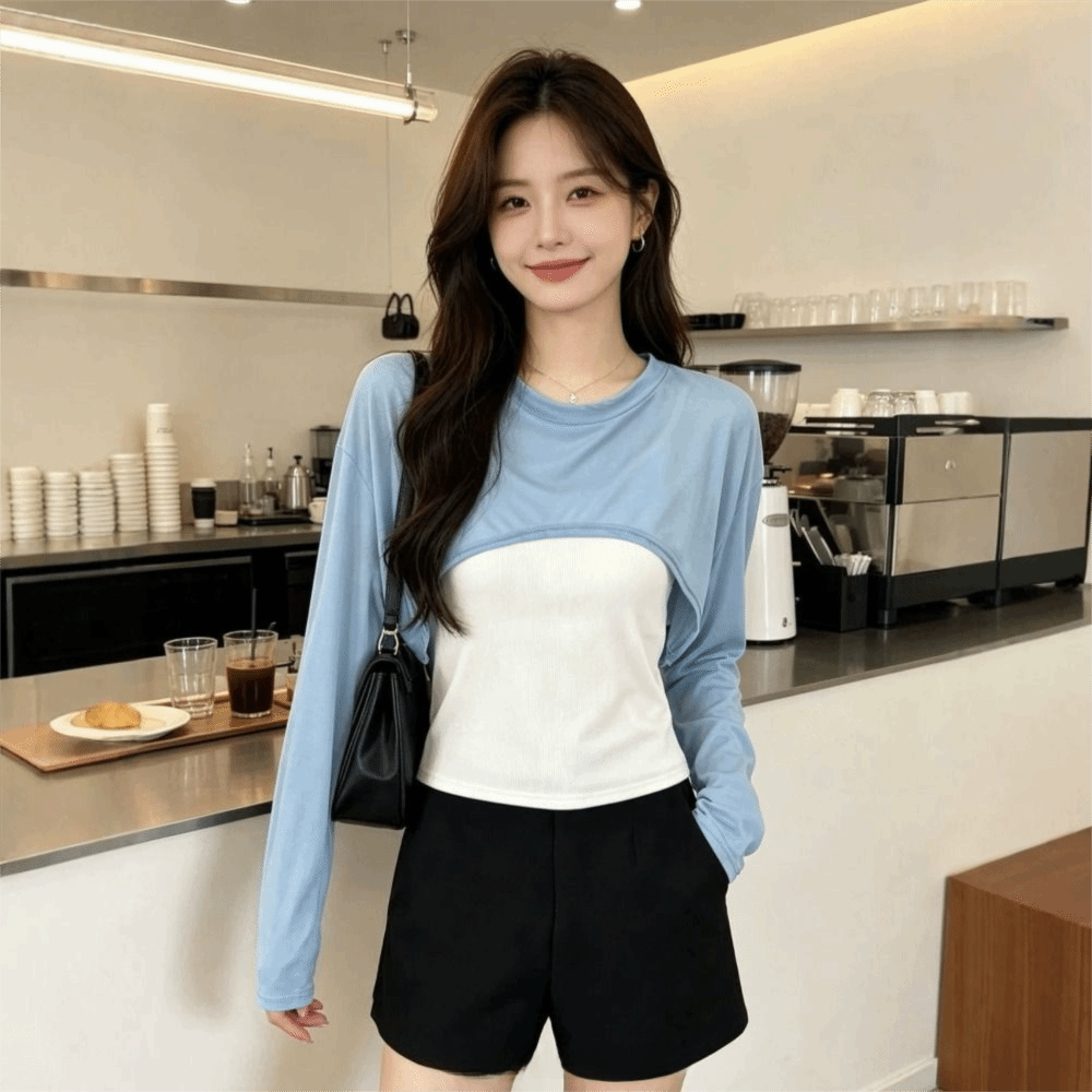 Lekka siateczkowa narzutka chr – Mesh Top Layering recenzja i cena