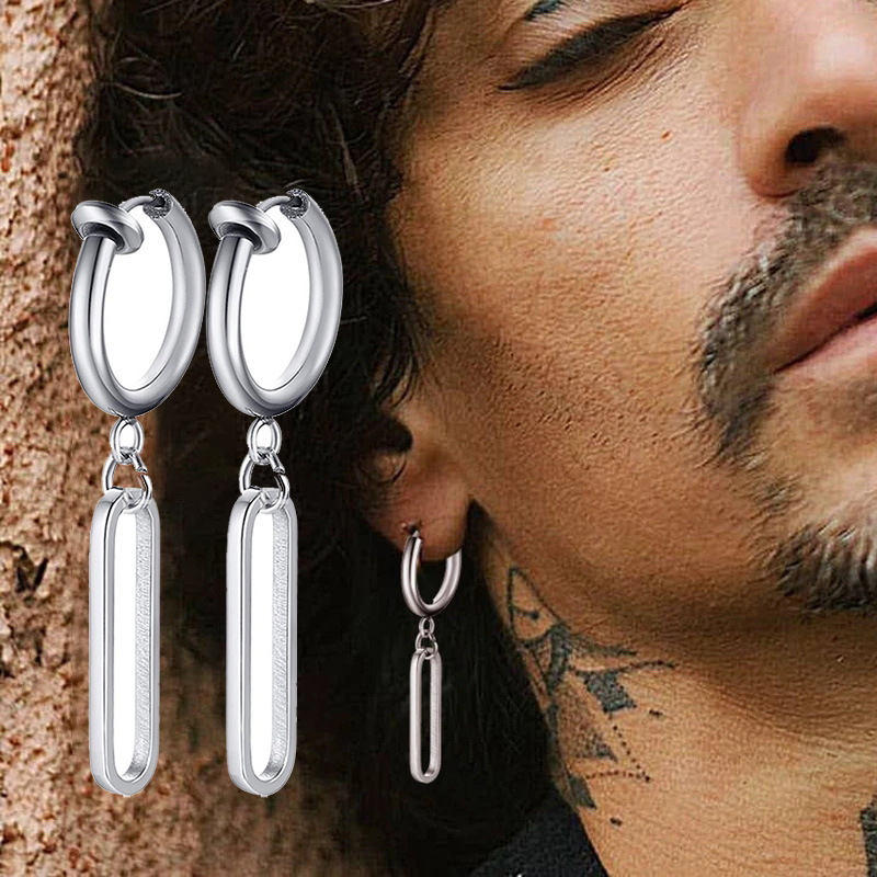 Moda kolczyki z ostrzem ze sta – Street Fashion Earrings recenzja i cena