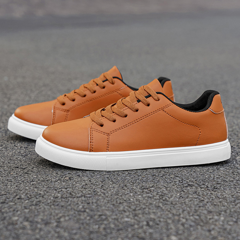 Męskie skórzane sneakersy z ni – Mesh Top Layering recenzja i cena