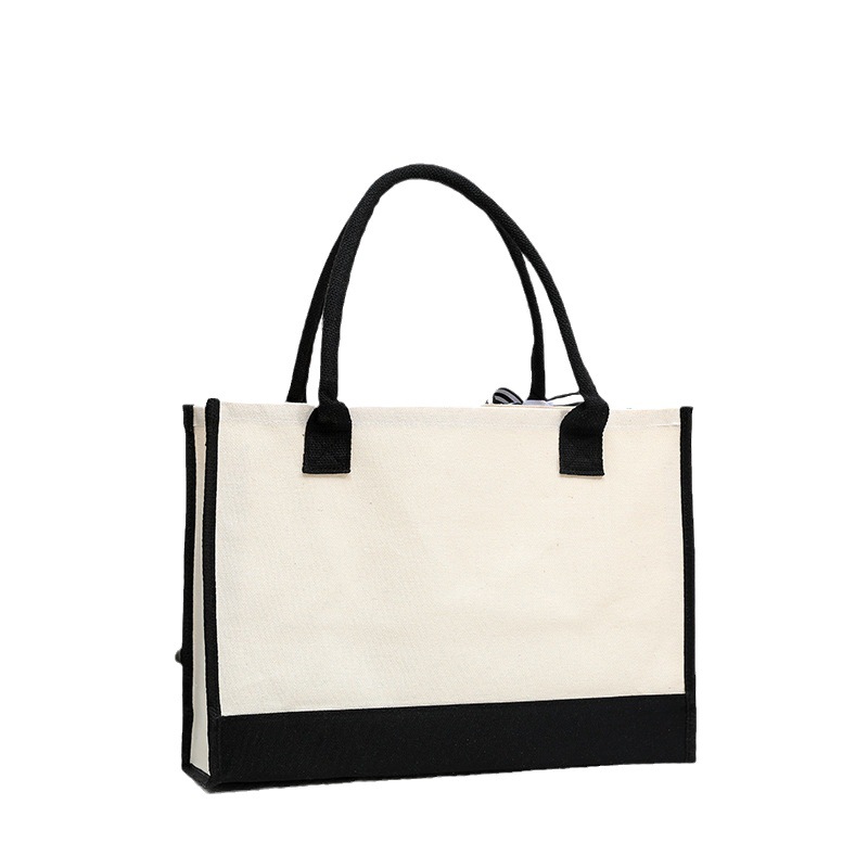 Skórzana torba z nadrukiem, du – Tote Bag Canvas Print recenzja i cena