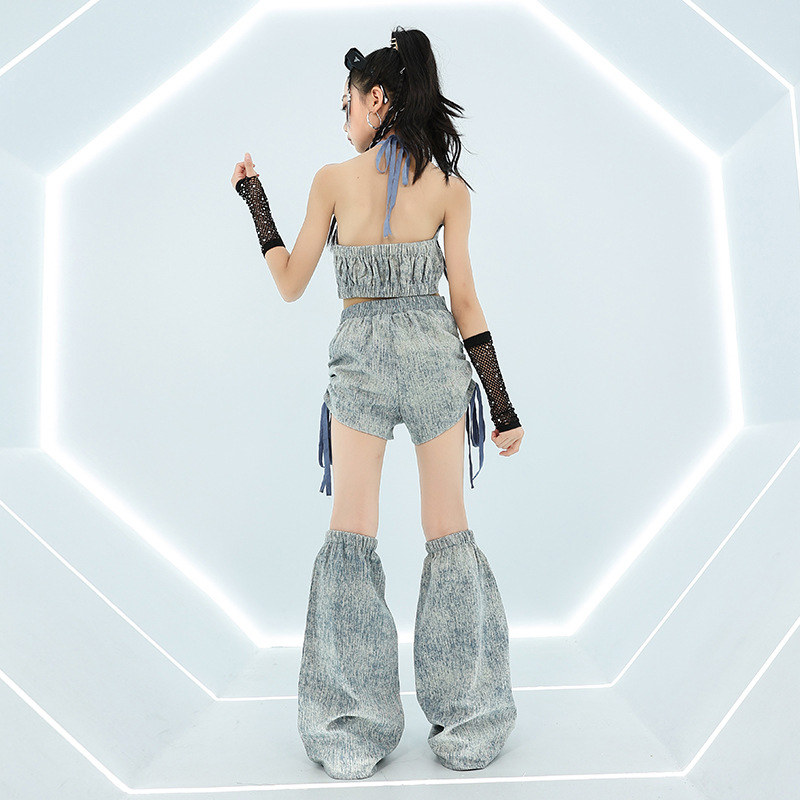 Cool Girl Hip Hop Jeans Tops F – Street Fashion Outfit Girl recenzja i cena