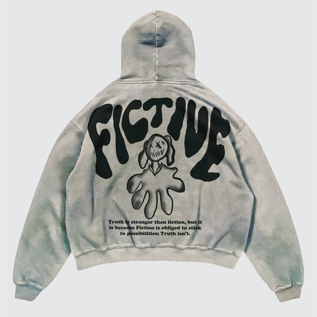 Bluza z kapturem z długim ręka – Street Fashion Goth recenzja i cena
