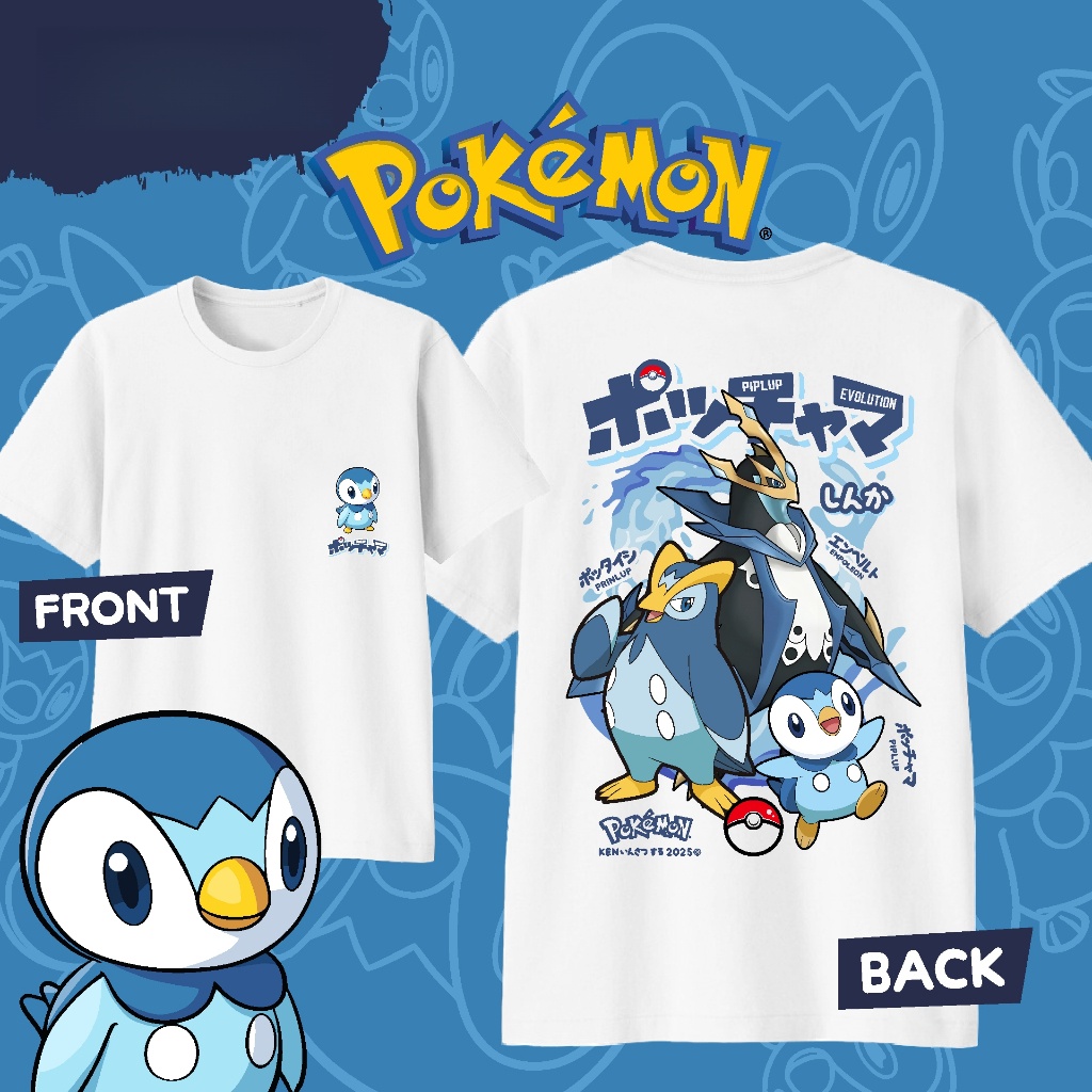 Anime Pokémon Piplup Evolution – Street Fashion Anime recenzja i cena